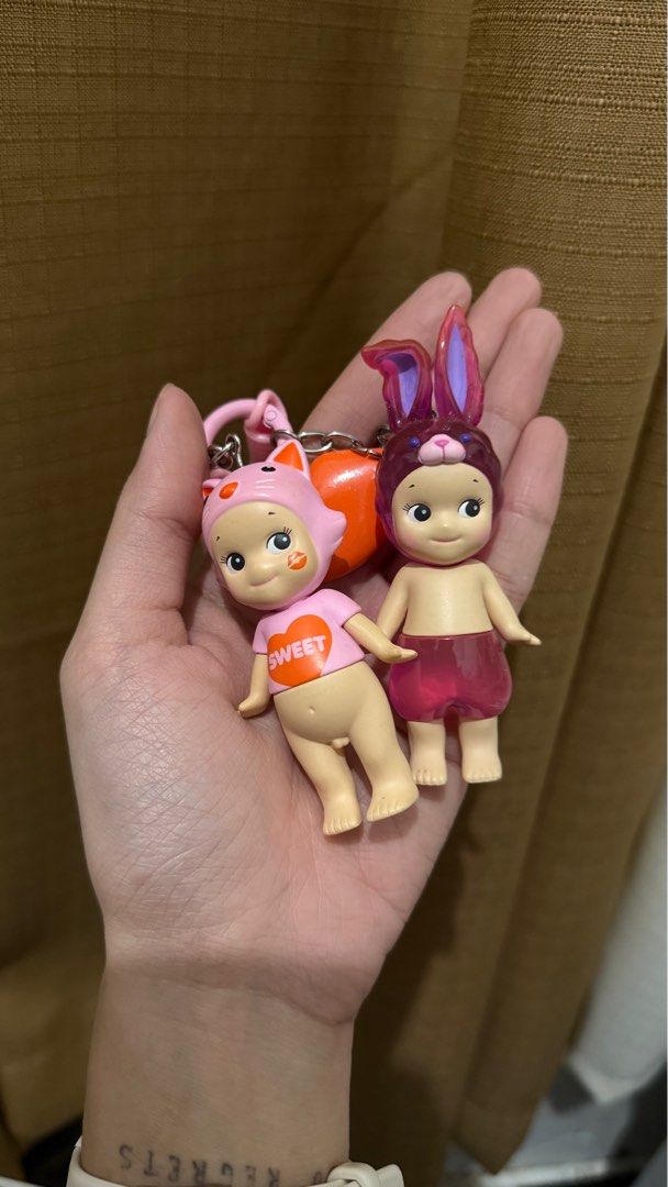 Sonny Angels KKS and Candy Store (Category: Designer & Blind Box Toys) located in Manila. Submitted by notchikachu (Listing ID 1414003526, Image 2). Description: Selling as set onlyy! KKS (with chain) - 900 Candystore (no chain) - 500 No box and foil, but stored in a sanrio pouch so still mint! Loc: Sta ana Manila .