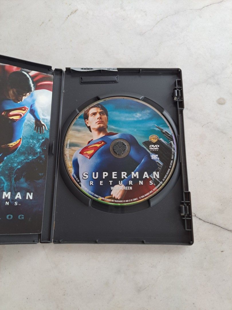 Superman DVD - Superman II and Superman Returns (Category: CDs & DVDs) located in Pasig City. Submitted by frenchcanadianfilipino (Listing ID 1413932894, Image 3). Description: Superman DVD Bundle - Superman II and Superman Returns Superman II: Features Superman flying over a city Superman Returns: Widescreen edition Both DVDs in original cases.