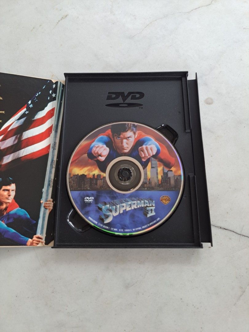 Superman DVD - Superman II and Superman Returns (Category: CDs & DVDs) located in Pasig City. Submitted by frenchcanadianfilipino (Listing ID 1413932894, Image 2). Description: Superman DVD Bundle - Superman II and Superman Returns Superman II: Features Superman flying over a city Superman Returns: Widescreen edition Both DVDs in original cases.