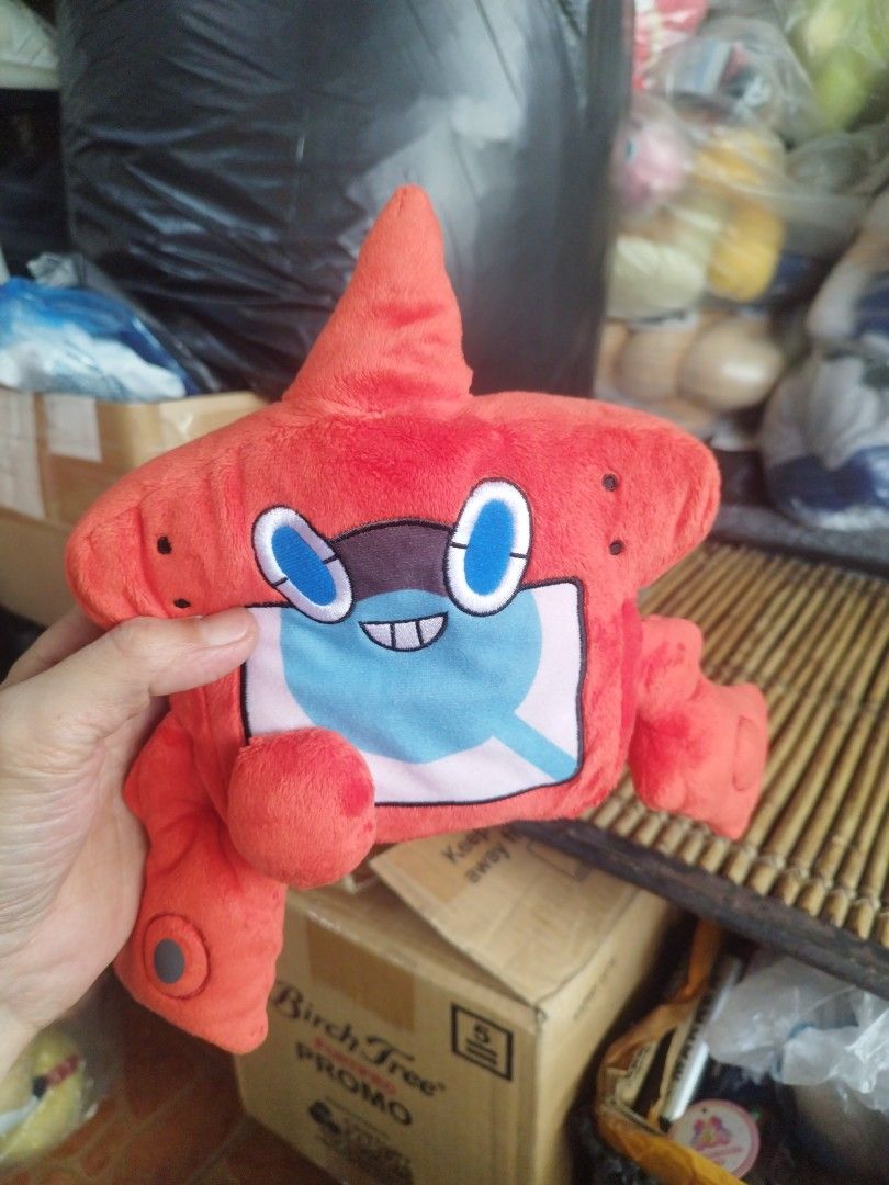 Takara Tomy talking Rotom Pokedex (Category: Plushies & Soft Toys) located in Marikina City. Submitted by chadxiii (Listing ID 1413914686, Image 2). Description: Takara Tomy Rotom Pokedex plush gcash payments location marikina lalamove or jnt.
