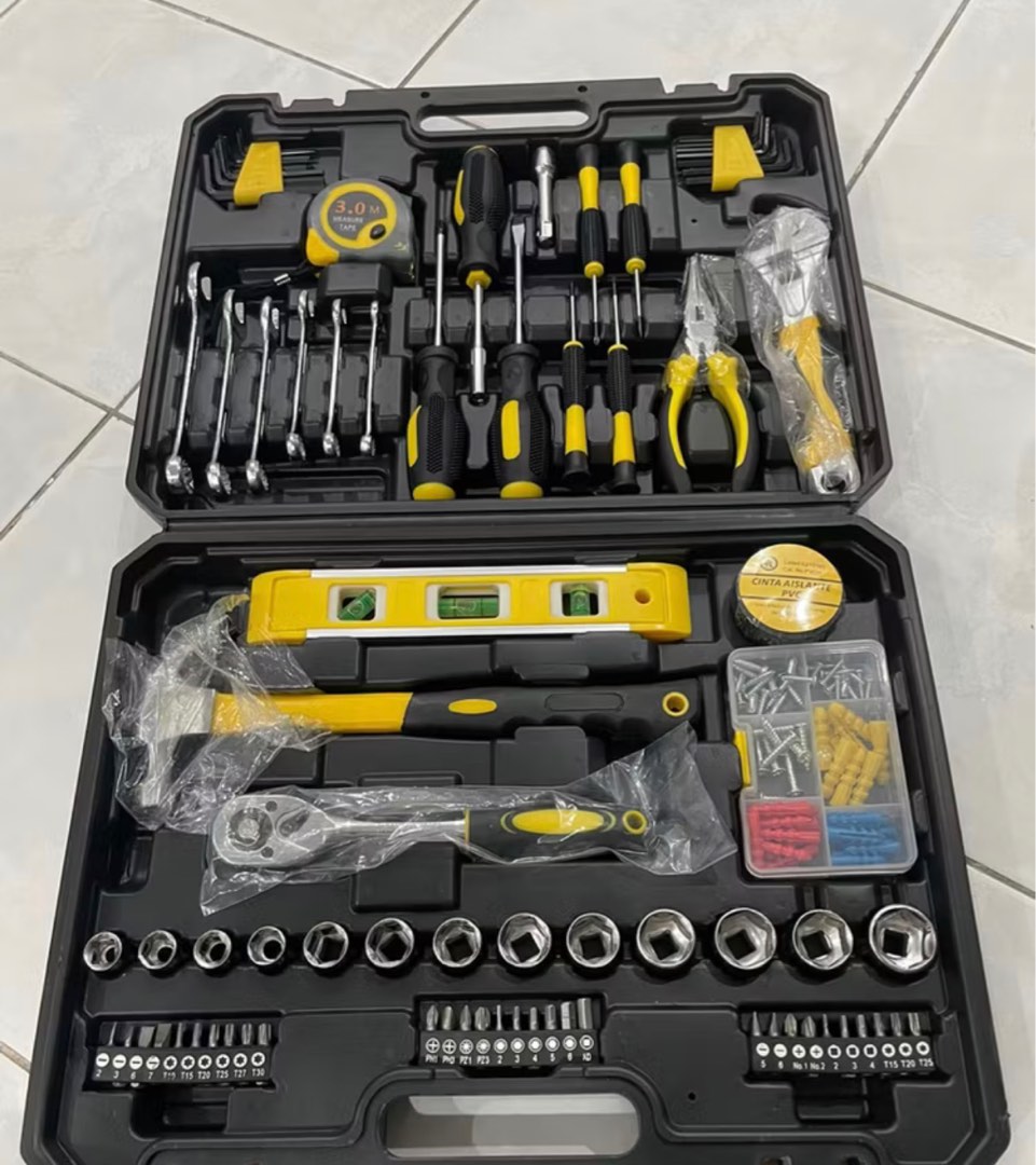 Tool Box Set 108 Pieces, Hobbies & Toys, Stationery & Craft, Craft ...