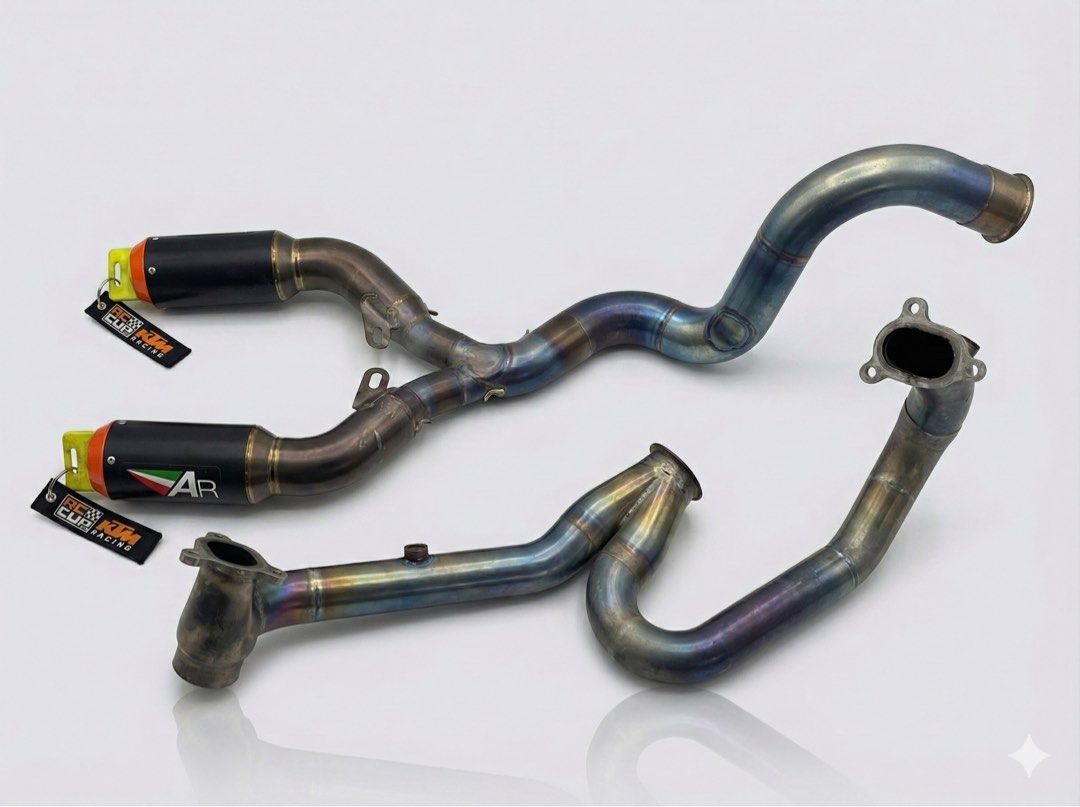 WTS] KTM Austin Racing RS22 Full Titanium Exhaust System, Motorcycles ...