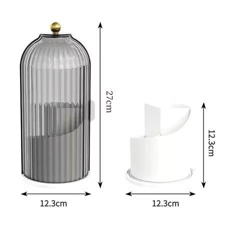 360° Rotating Dustproof Kitchen Utensils Organizer (Category: Other Kitchenware & Tableware) located in Manila. Submitted by jinariii (Listing ID 1414243468, Image 2). Description: ▫️Lightly used ▫️White ▫️Can be used as make up organizer or utensils organizer ▫️Aesthetic looking.