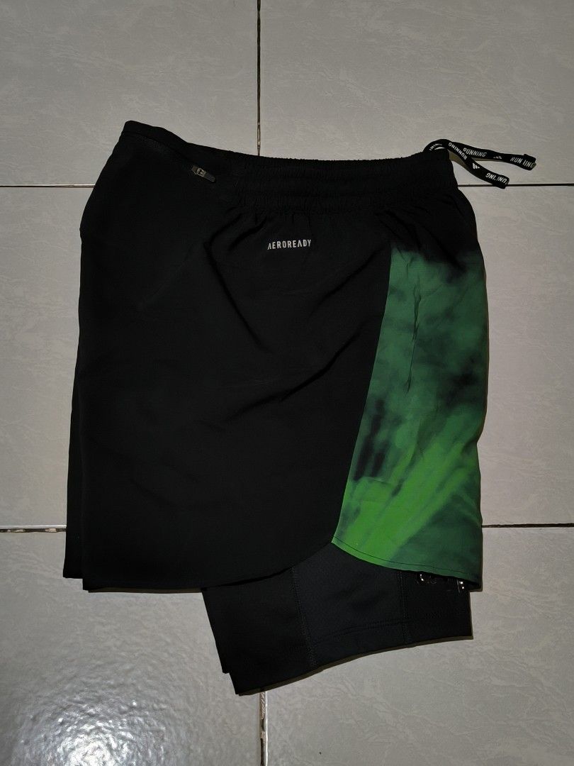 Adidas Berlin Running Two-In-One Shorts (Category: Activewear) located in Calamba. Submitted by copanddrip (Listing ID 1414172291, Image 3). Description: Adidas Berlin Marathon Running Two-In-One Shorts Brandnew Size: Extra Small Price: ₱1,395 | ₱3,200 SRP 📍Calamba, Laguna.