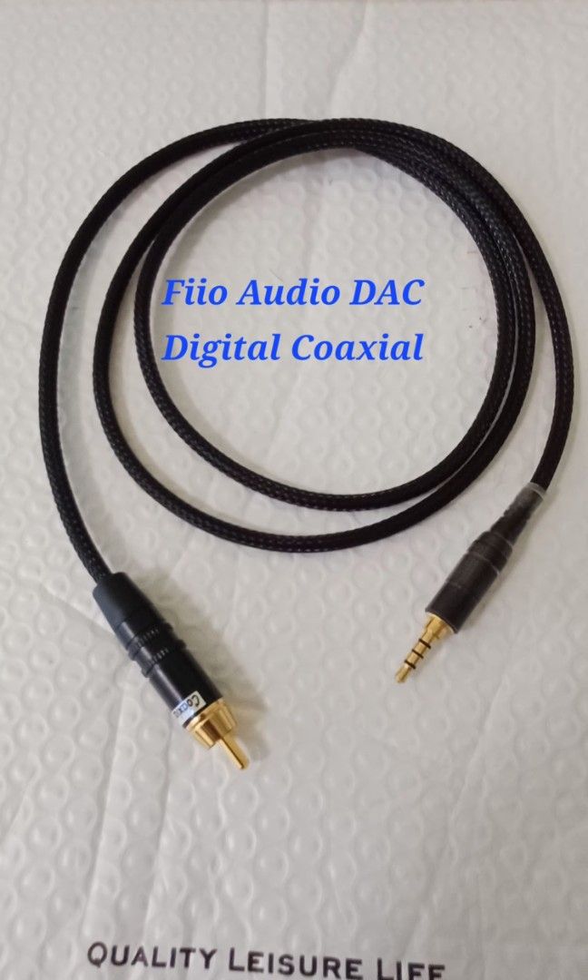 Audio Digital Coaxial Interconnect Cable - Fiio Eqpt