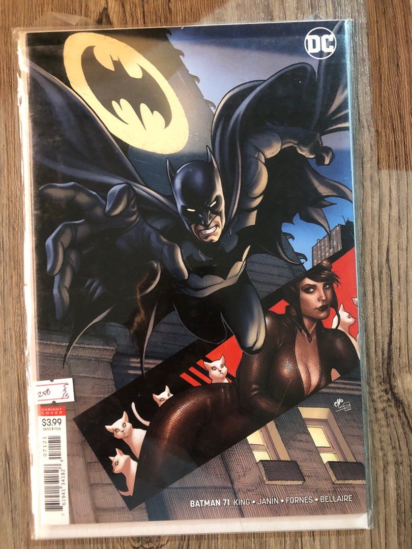 Batman 71 Comics (Category: Comics & Manga) located in Antipolo. Submitted by minitaco (Listing ID 1414220204, Image 1). Description: Batman 71 Comics With board backing to prevent bending, placed inside a plastic sleeve.