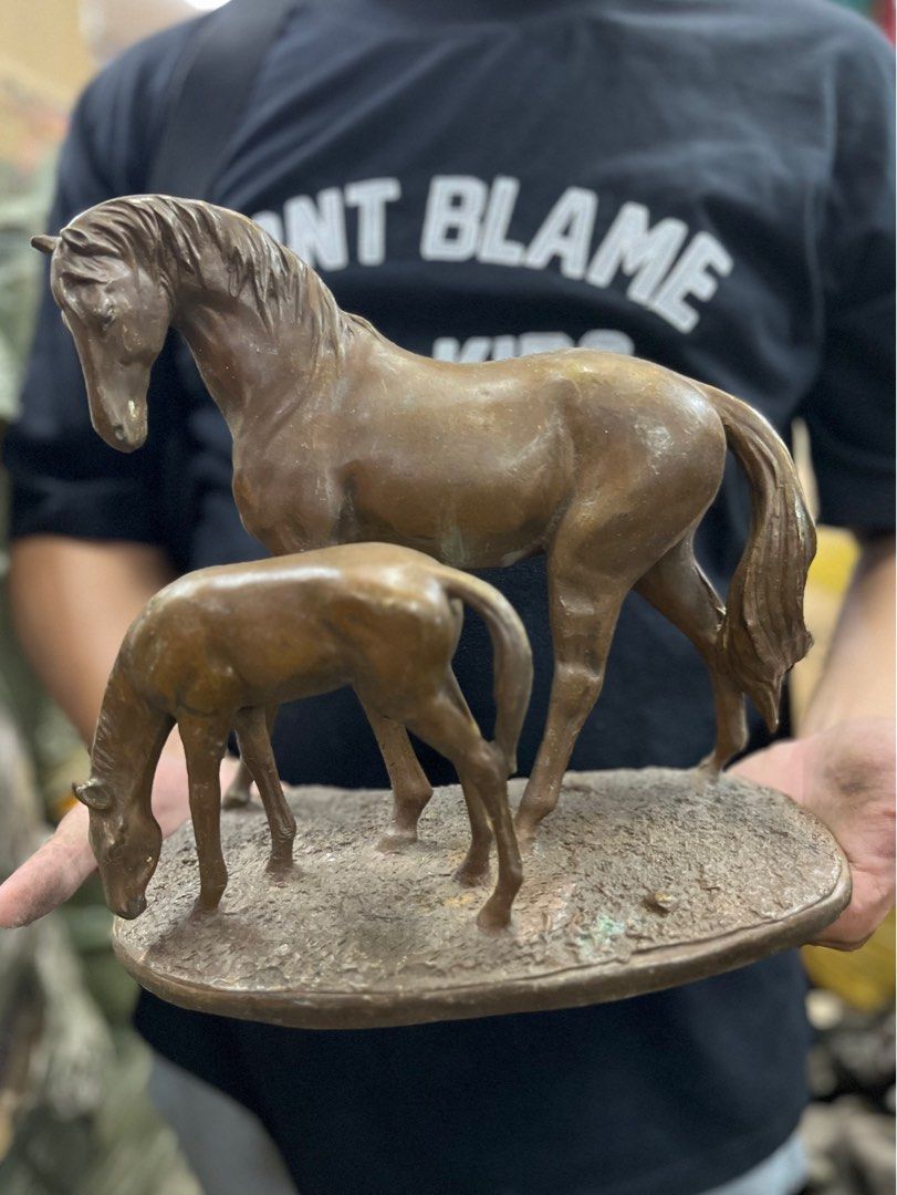 Bronze Horse Sculpture (Category: Other Home Decor) located in Manila. Submitted by vintage_styles_co (Listing ID 1414240808, Image 1). Description: .