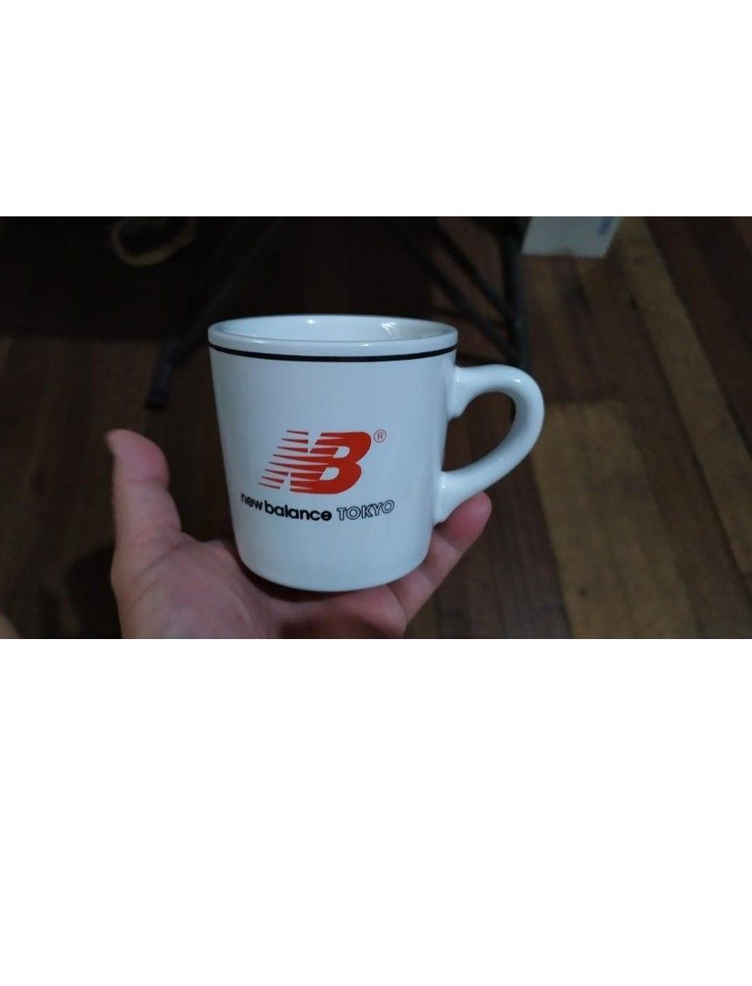 Coffee mug new balance japan (Category: Coffee & Tea Tableware) located in Caloocan City. Submitted by toys_r_here (Listing ID 1414141822, Image 1). Description: GOOD FOR GIFT AND COLLECTION as is po Good condition First to pay gets the item pa check nalng sa pic yun condition pm me for questions ship pwede lalamove or jnt qc and marikina area.