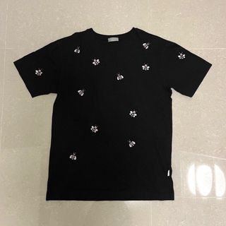 DIOR HOMME x KAWS 聯名 BEE 黑色蜜蜂刺繡短袖T恤