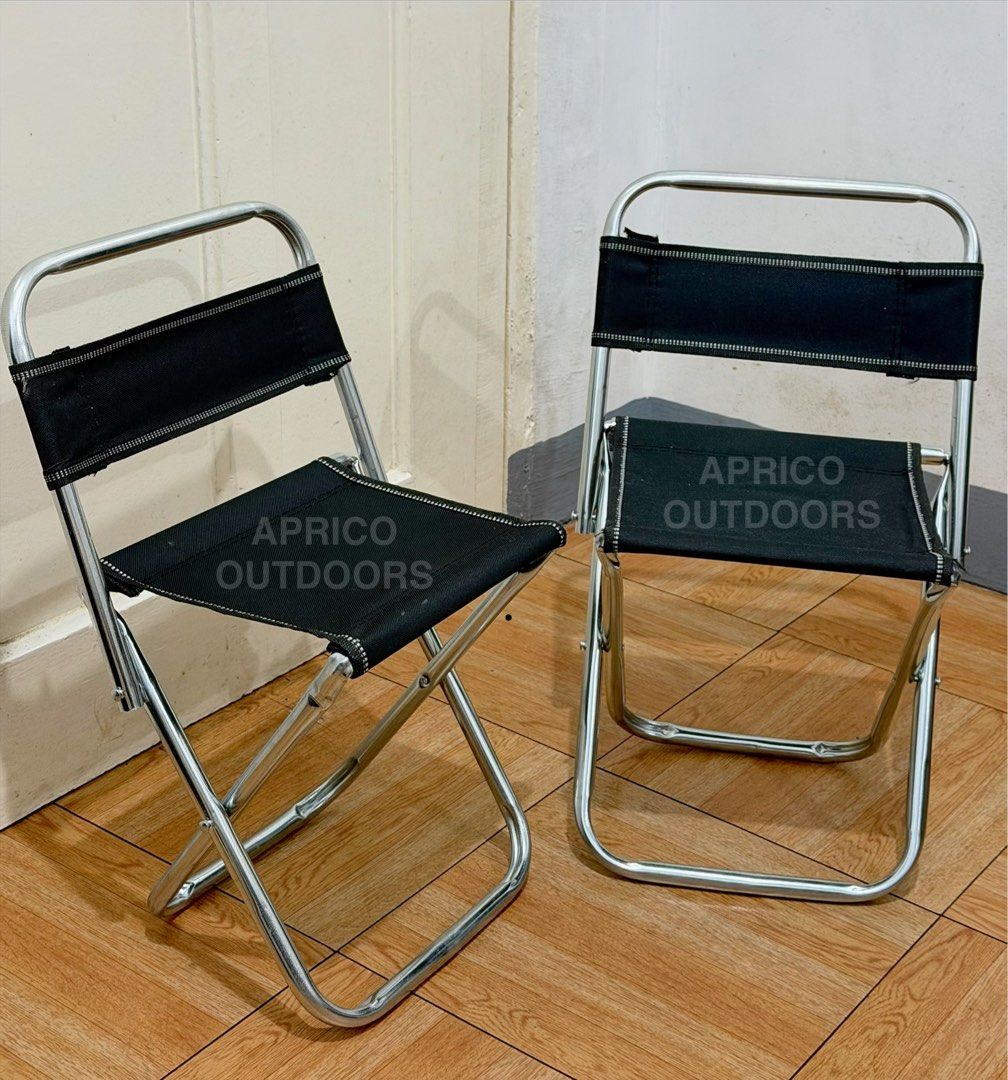 Foldable Camping Stool (Category: Hiking & Camping) located in Makati City. Submitted by apricooutdoors (Listing ID 1414201265, Image 1). Description: .