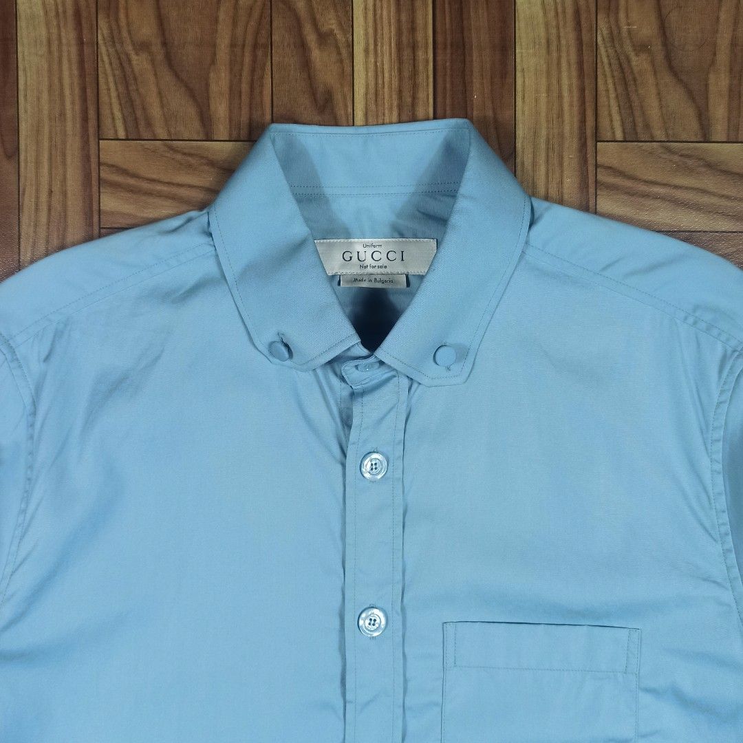 Gucci Uniform Longsleeve (Category: Tshirts & Polo Shirts ) located in Bacolod City. Submitted by freshstuff13 (Listing ID 1414179838, Image 3). Description: Gucci Uniform Longsleeve Good as new Size 39 on tag 30 x 20 inches ₱1999 + SF DM if interested 📩.
