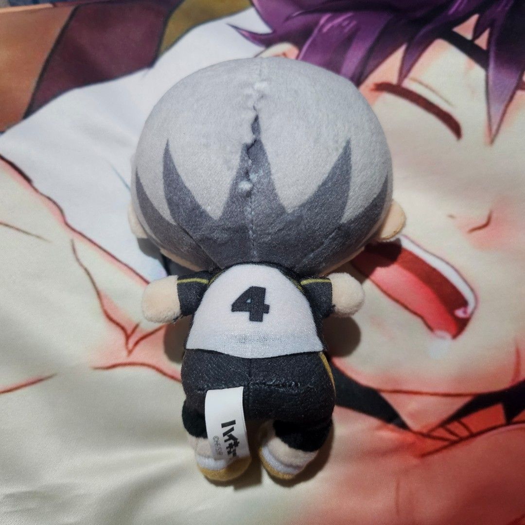 Haikyuu! Bokuto Plush (Category: Plushies & Soft Toys) located in Manila. Submitted by blackstar027 (Listing ID 1414063814, Image 2). Description: Please refer to the images for the actual item. MOP - gCash - BPI, Union Bank, AUB, ShopiPay Sameday Deliver - Lalamove, Grab, Move it Scheduled Delivery - J&T Express, Flash Express Any shipping fee will be shouldered by the buyer..