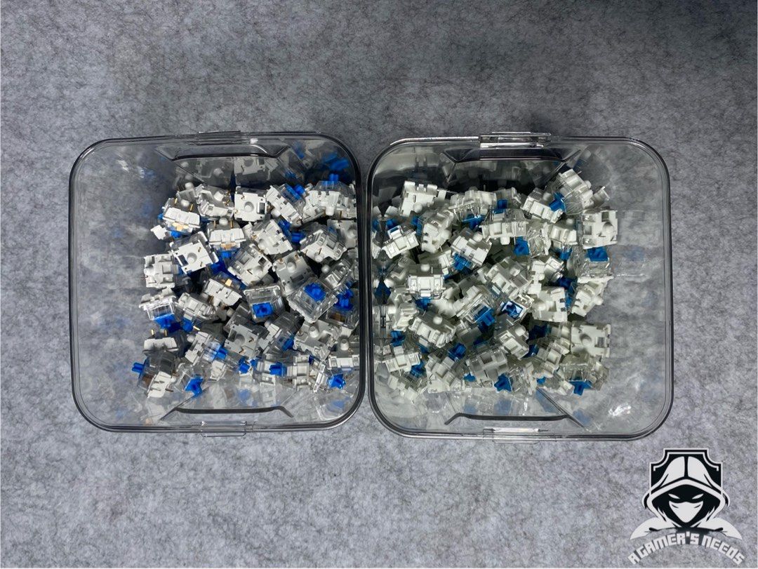 Huano (RK-branded) & Rapoo Blue Switches (Category: Computer Keyboard) located in Tarlac. Submitted by agamersneeds (Listing ID 1413652989, Image 2). Description: [FOR SALE] Huano (RK-branded) & Rapoo Blue Switches (Brand-new) Price: ₱7 / pc SRP: ₱10 / pc QUICK SPECS ✅ Clicky Sound & Tactile Feel INCLUSIONS ✅ Blue Switches (comes in a bag) ❗️ Note: Box condition may vary only due to shipping (contents are unaffected) LOCATION & SCHEDULE MEET UP: 