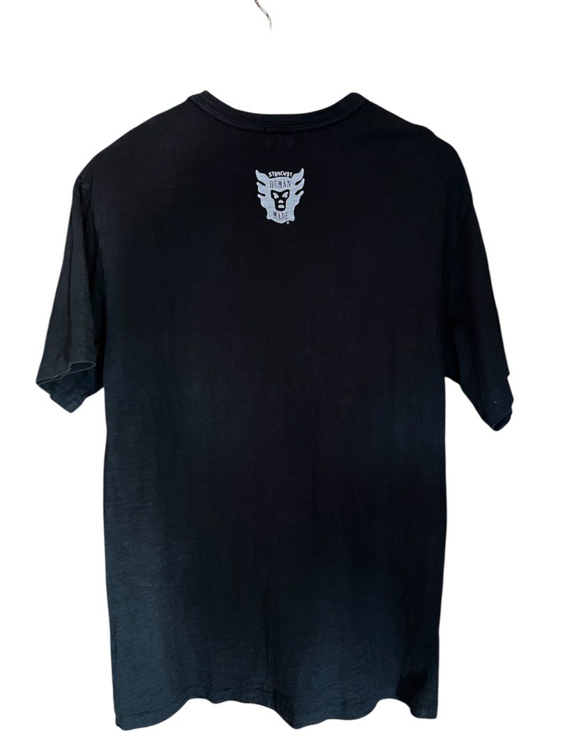 Human Made Tiger T-shirt Black (Category: Tshirts & Polo Shirts ) located in Davao. Submitted by bothwiseph (Listing ID 1414061360, Image 2). Description: - Human Made Tiger graphic T-shirt - Black color - Size: M - Made in Japan - Material: 100% cotton - Features brand logo on the back.