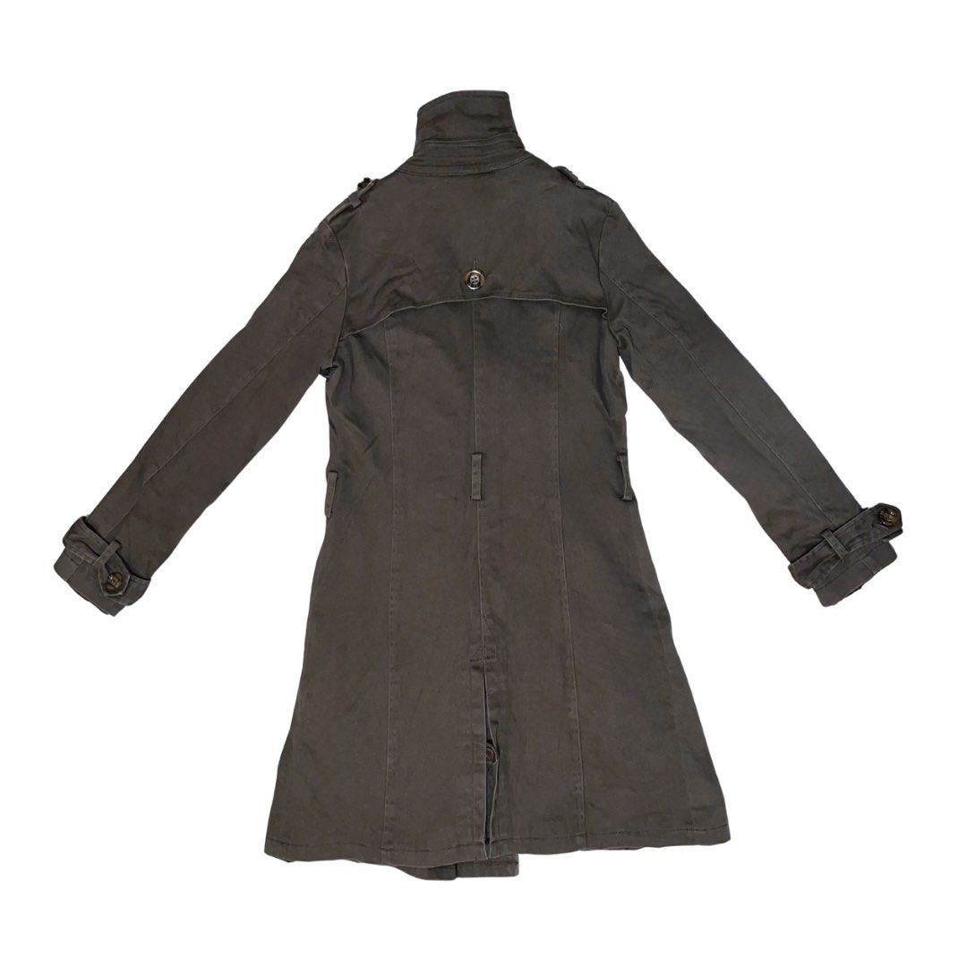 INDEX Dark Brown Double-Breasted Trench Coat (Category: Coats, Jackets and Outerwear) located in Manila. Submitted by c112206 (Listing ID 1414134363, Image 2). Description: • Double-breasted design • Also purchased here on Carousell! • Very good condition but missing belt • Used only once during my December 2025 Japan trip • Perfect for stylish winter fits and ideal for layering 📍 Biñan/Pasig (Meetup can be at SM Megamall, subject to availabilit