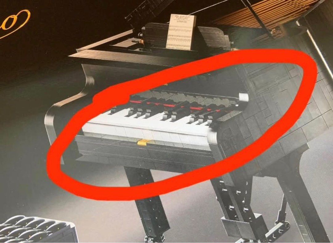 LEGO 21323 Ideas Grand Piano (Category: Lego & Building Sets) located in Quezon City. Submitted by rubicscube (Listing ID 1414059949, Image 2). Description: BNIB. Sealed. Actual pics posted. Buyer to arrange pick up from my place. Nearest landmark is FEU DILIMAN. - LEGO Ideas Grand Piano set (3662 pieces) - For ages 18+ - Brand new and sealed - Features a detailed grand piano model - Includes a matching stool - Powered Up functionality - Batterie