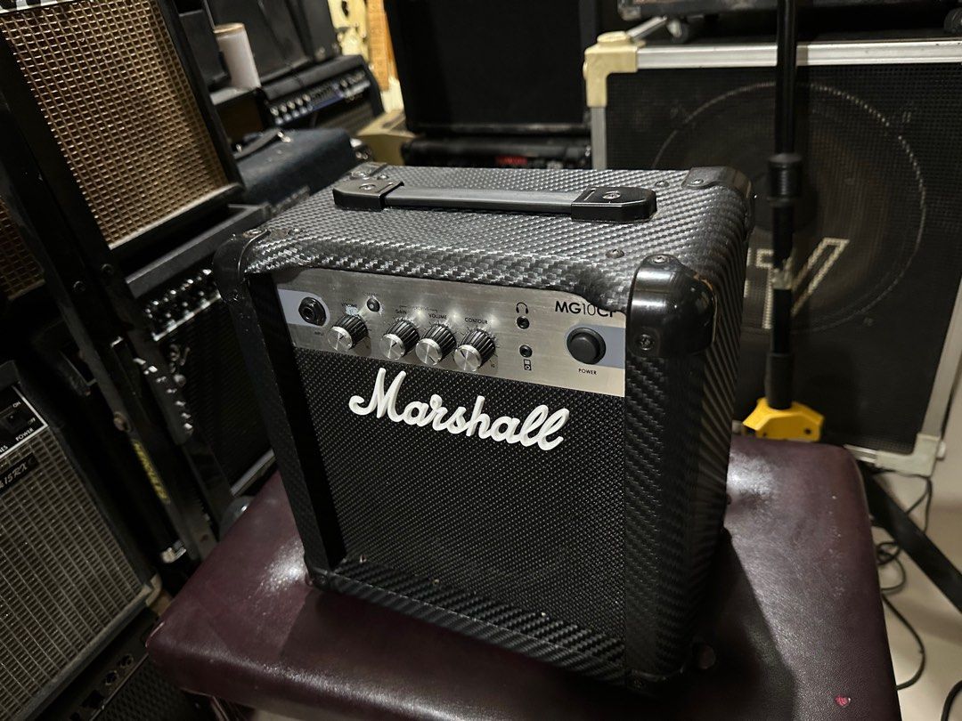 MARSHALL MG-10CF GUITAR AMP (Category: Soundbars, Speakers & Amplifiers) located in Binan City. Submitted by asherkv13 (Listing ID 1414181322, Image 3). Description: japan surplus .