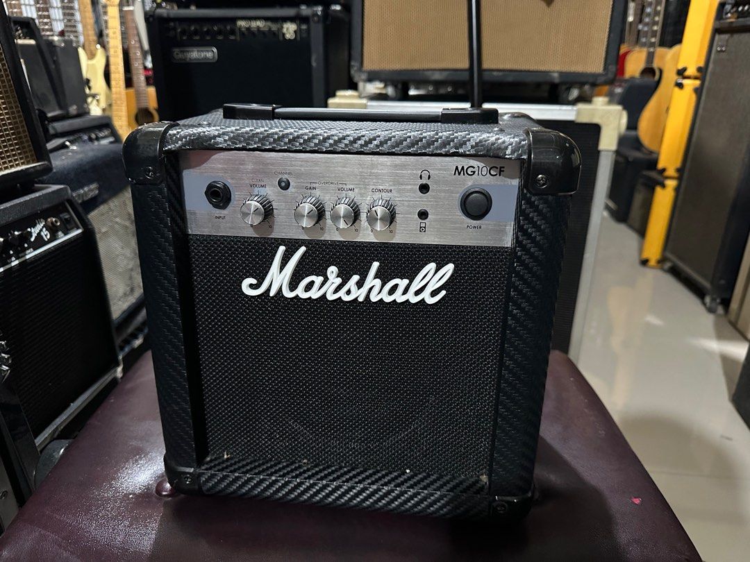 MARSHALL MG-10CF GUITAR AMP (Category: Soundbars, Speakers & Amplifiers) located in Binan City. Submitted by asherkv13 (Listing ID 1414181322, Image 1). Description: japan surplus .