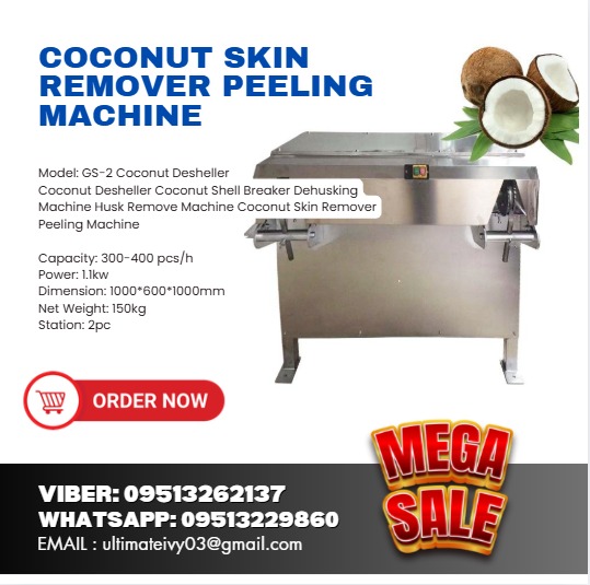Model: GS-2 Coconut Desheller Coconut Desheller Coconut Shell Breaker ...