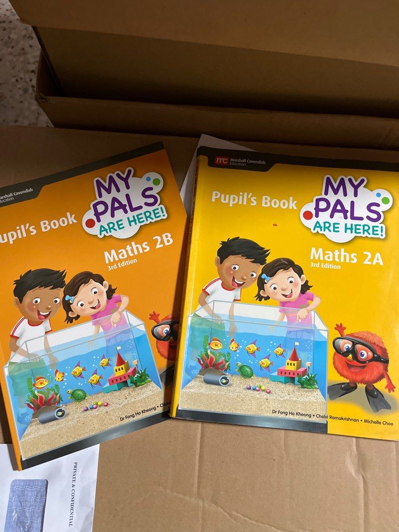 My Pals Are Here! Maths 2A & 2B Pupil's Book, Hobbies & Toys, Books ...
