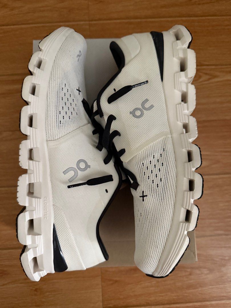 On Cloud X4 size 12 (Category: Sneakers) located in Cainta. Submitted by arvin.braganza (Listing ID 1414076921, Image 1). Description: FOR SALE‼️ On Cloud X4 Lightly used condition Size 12 Complete with box “Ivory Black” Cainta, Rizal. DM me if interested. Thank you!.