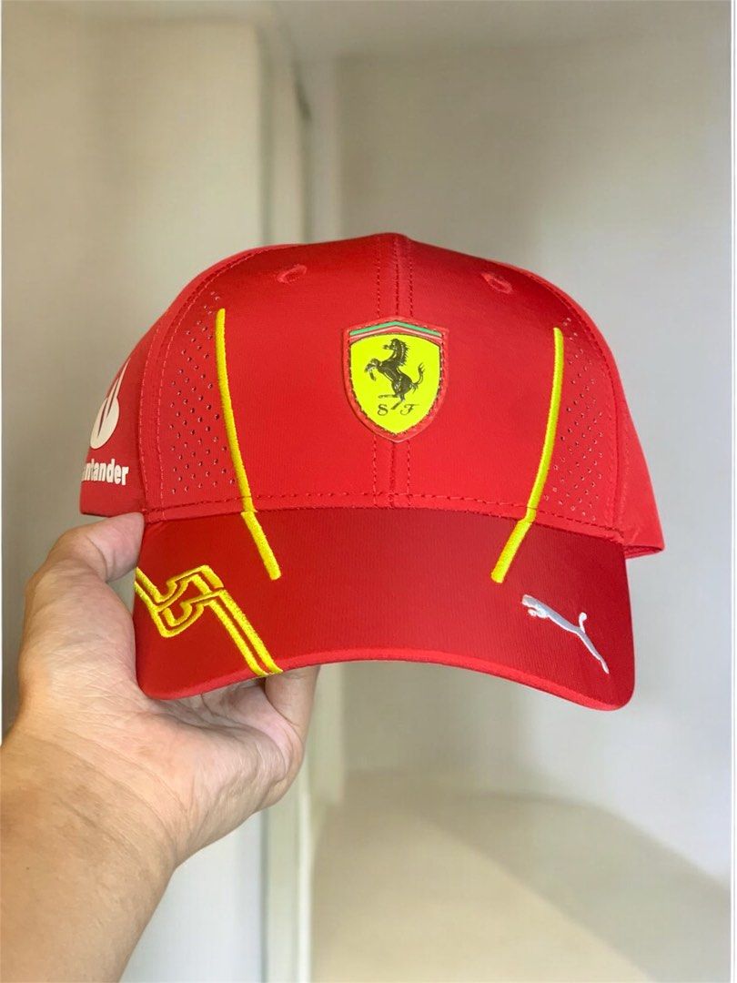 PUMA X FERRARI RACING CAP (Category: Strollers) located in Manila. Submitted by scarlett_hope (Listing ID 1414236630, Image 1). Description: 1 SIZE FITS ALL CONDITION: BNEW COLOR RATE: 10/10 MOP: GCASH COURIER: J&T OR LALAMOVE.