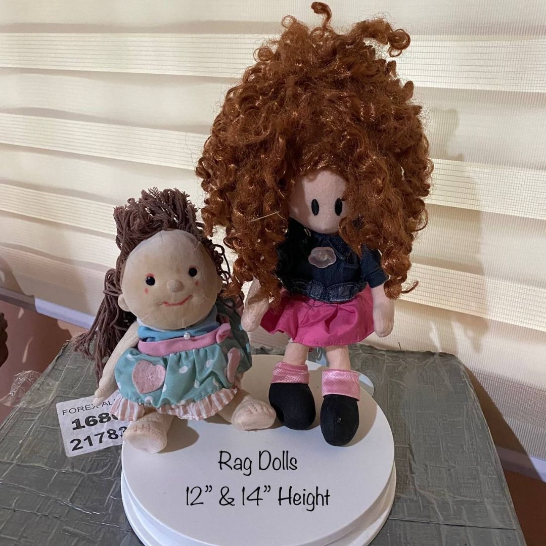 Rag Dolls from Australia (Category: Plushies & Soft Toys) located in Cauayan City . Submitted by twonepreloved (Listing ID 1414068411, Image 1). Description: Last pice posted. No haggling. No offer needed. LAST PRICE! .
