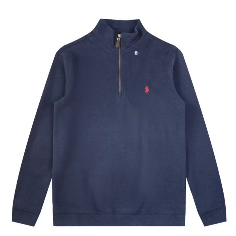 Ralph Lauren Quarter-Zip Sweatshirt (Category: Coats, Jackets and Outerwear) located in Quezon City. Submitted by mssaiira (Listing ID 1414170345, Image 3). Description: - Ralph Lauren quarter-zip sweatshirt - Stand-up collar and zipper closure - Features the iconic Polo logo - Available in multiple colors - Perfect for layering - Comfortable fit and versatile style -S,M,L,XL -PRE ORDER.