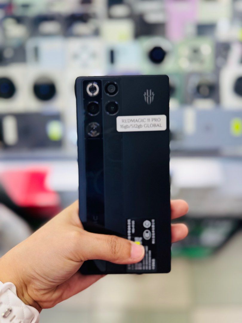 Red maguc 11 Pro 16/512GB Openline complete set global version no issues (Category: Other Gadgets) located in San Juan City. Submitted by najihahtelecomshop2018 (Listing ID 1414228365, Image 1). Description: Legit Store | Original unit FOR SALE | TRADE / SWAP ▫️INSTALLMENT thru: 🔸Credit Card (straight / installment) 🔸Ggives / Gcredit + 6% interest 🔸Spay Later + 6% interest (RFS: Buy and Sell any kinds of Gadgets) Description: Red Magic 11 Pro 