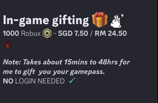 CHEAPEST Roblox Robux Collection item 2