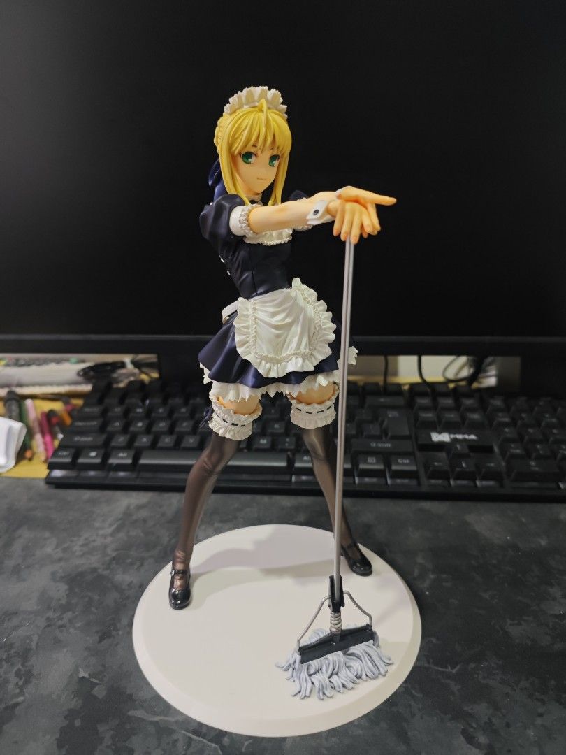 Saber Maid Figure (Category: Figurines & Statues) located in Bacoor. Submitted by hastleydl289473 (Listing ID 1414057272, Image 1). Description: alter 1/6 scale maid version saber loose pero makinis. pm for more photos.