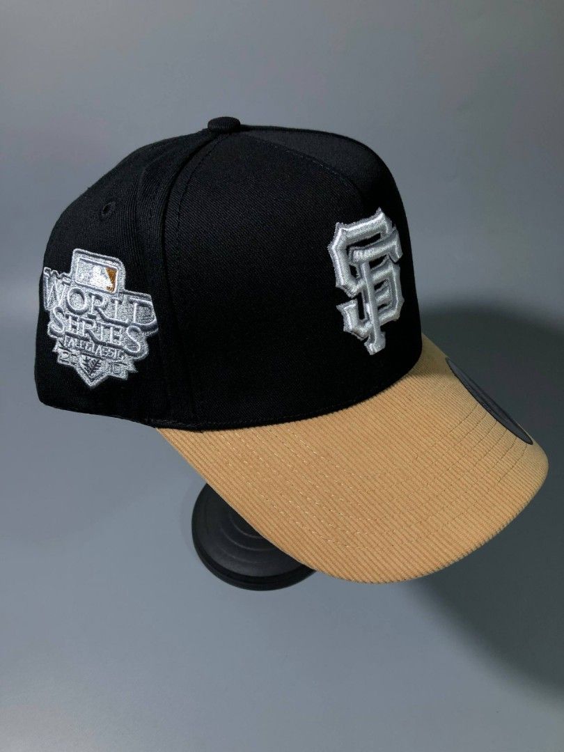 San Francisco Giants Corduroy Cap (Category: Caps & Hats) located in Quezon City. Submitted by dshop_ph (Listing ID 1414232999, Image 3). Description: - San Francisco Giants cap - Features team logo on front - Includes World Series patch - Black crown - Corduroy brim - Snapback style - Unworn condition ✔️ pang porma ✔️ pangregalo mo sa jowa ✔️ regalo mo sa sarili mo dahil deserve mo ✔️ dagdag pogi points ✔️ snapback ✔️ with box included ✔️ new IG
