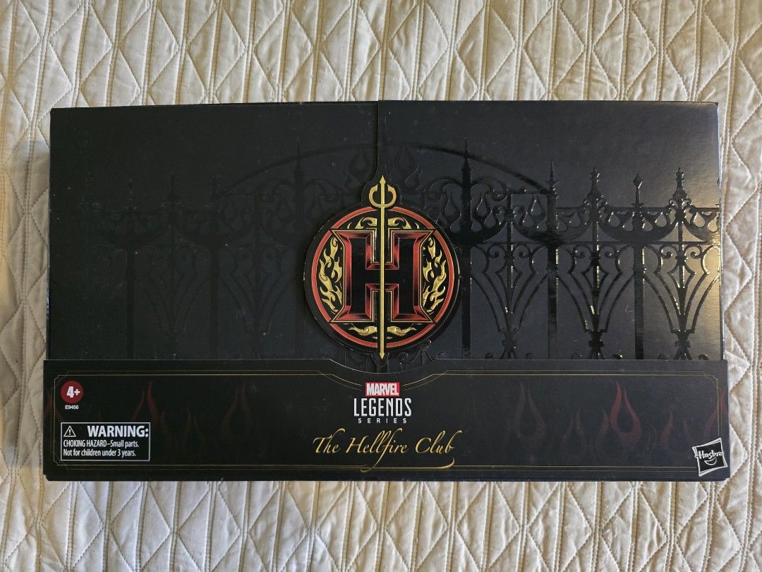 SDCC Marvel Legends The Hellfire Club Action Figure Set (Category: Figurines & Statues) located in San Juan City. Submitted by ivpotion (Listing ID 1414109802, Image 1). Description: - Marvel Legends Hellfire Club Inner Circle action figure set. - Like new - kept sealed - Includes the original shipping box.