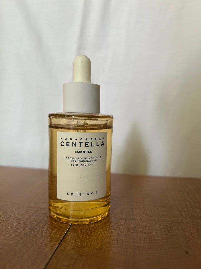 SKIN 1004 Centella Ampoule 58 mL (Category: Face Care) located in Batangas. Submitted by dusclutter (Listing ID 1414075571, Image 1). Description: Around 90% left RFS: Decluttering, using derma meds now MOP: Gcash Shipping: J&T Loc: Sto. Tomas Batangas .