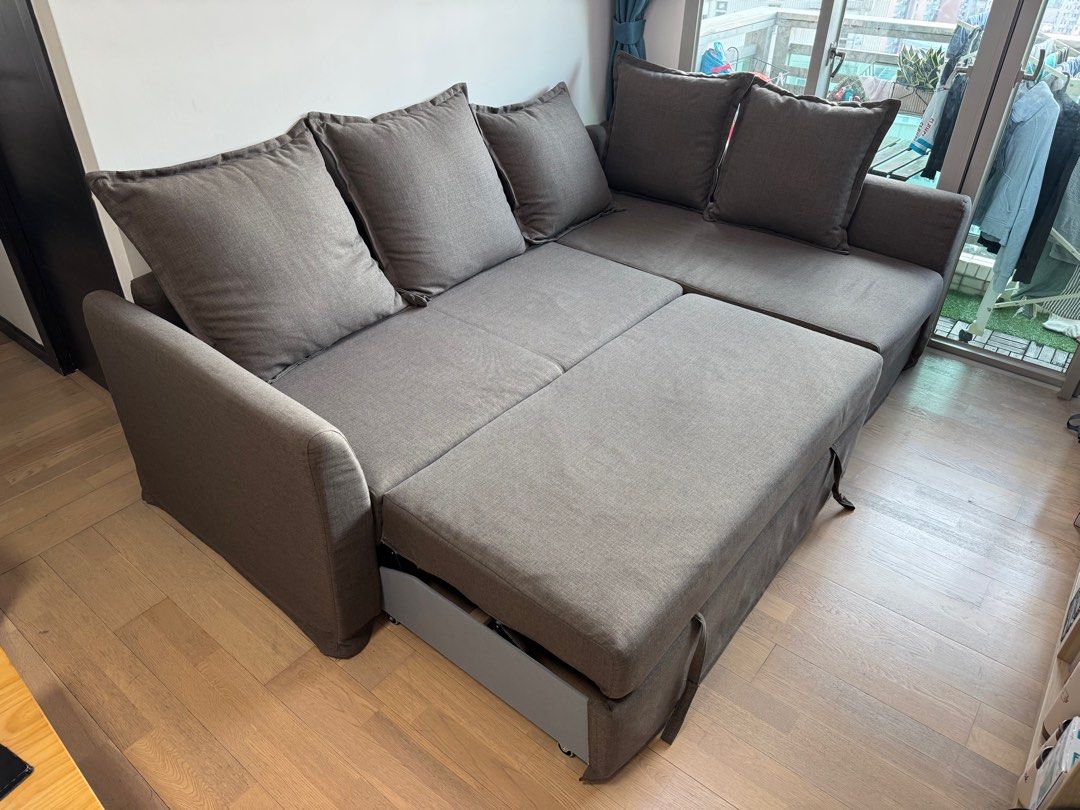 Sofa bed （分類：梳化）位於 Hong Kong。 由 fanofsecondhand 提交（商品編號 1414166124，圖片 2）。簡介： Self pick up from Sai ying pun building with lift. Requires dismantling. 。