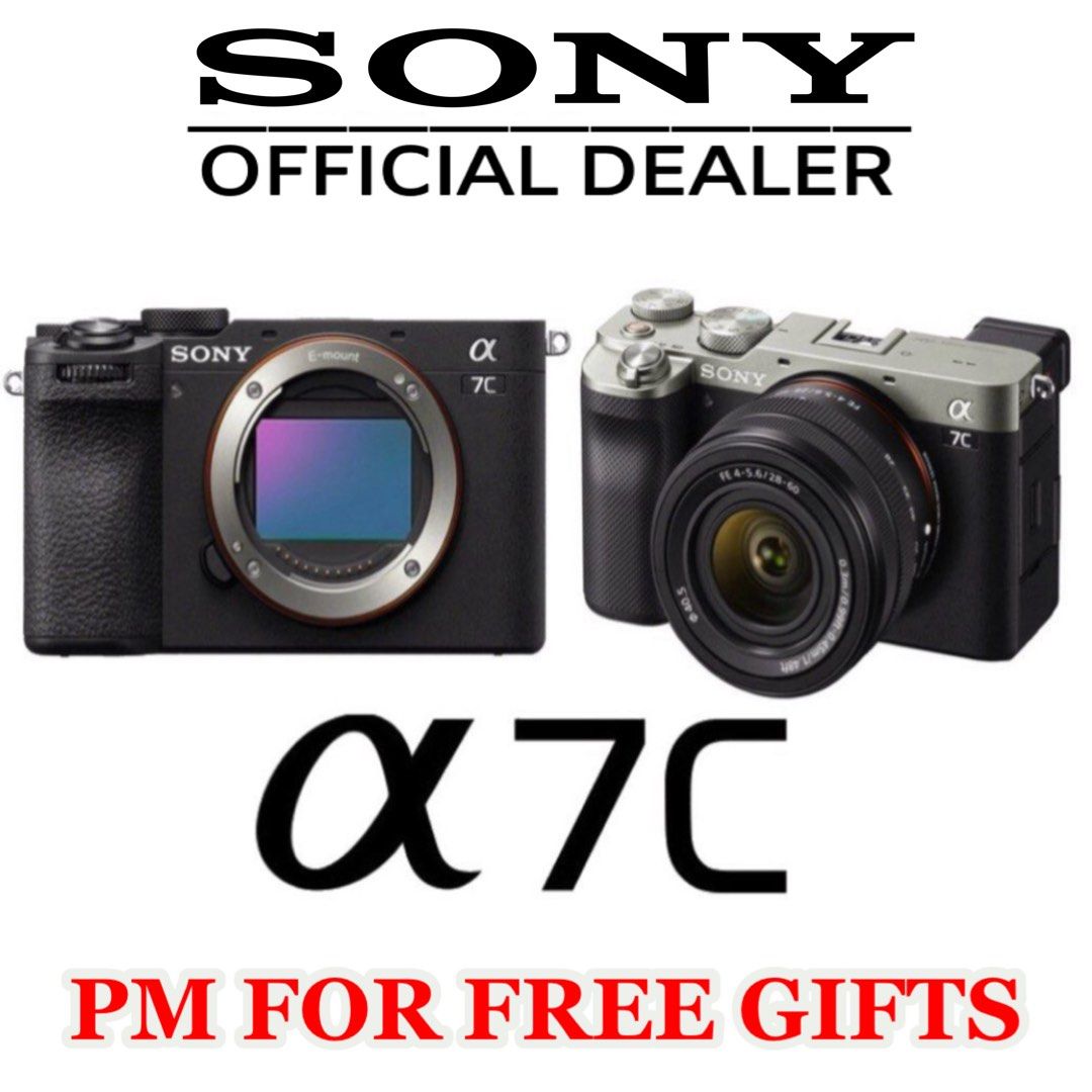 Sony A7C Camera Body OR 28-60mm Lens Kit / a7c 7C A7 C, Photography ...