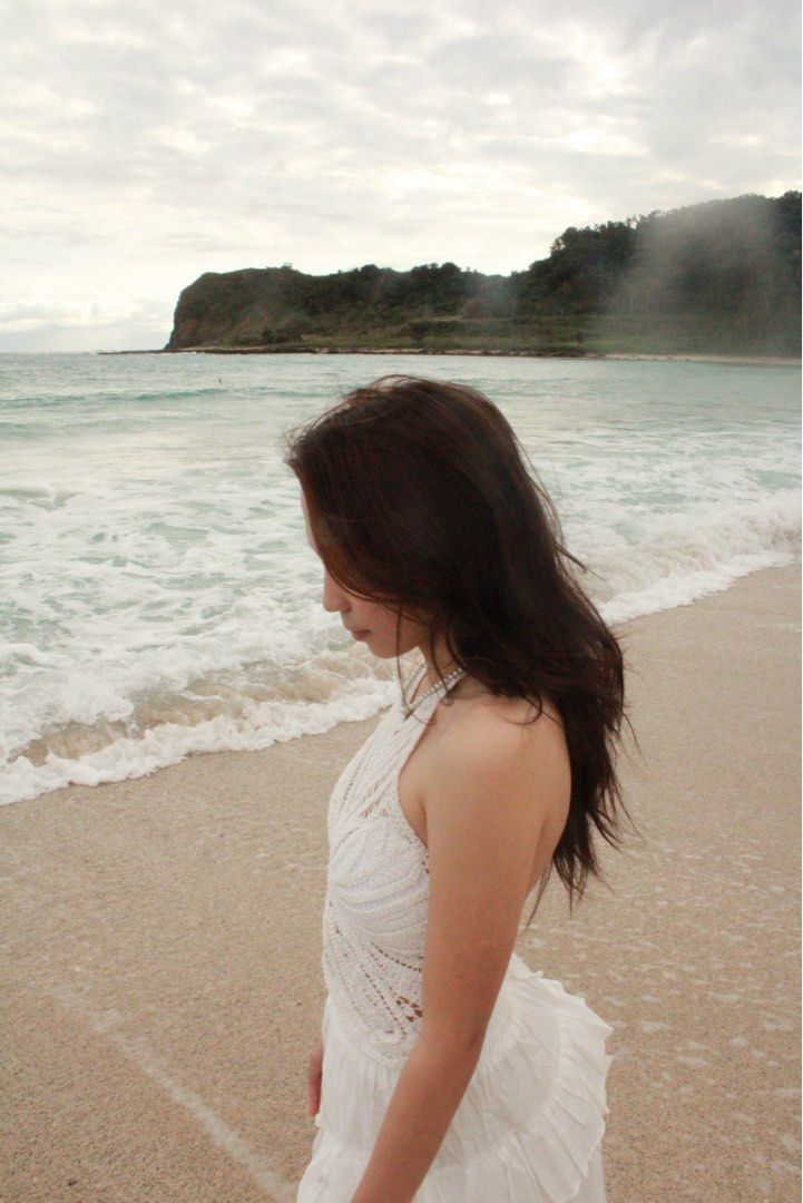 White Crochet Halter Top and Ruffled Skirt Set (Category: Sets or Coordinates) located in Manila. Submitted by declutbyal (Listing ID 1414184321, Image 3). Description: - USED ONLY ONCE FOR MY SHOOT SA ILOCOS - LP IS 450 - White two-piece set - Crochet halter top - Tiered, ruffled skirt - Delicate lace trim on skirt hem - Ideal for summer outings or special events - Stylish and feminine design.