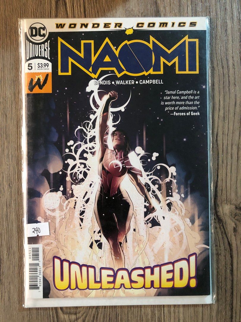 Wonder Comics Naomi 5 (Category: Comics & Manga) located in Antipolo. Submitted by minitaco (Listing ID 1414220001, Image 1). Description: Wonder Comics Naomi 5 With board backing to prevent bending, placed inside a plastic sleeve.