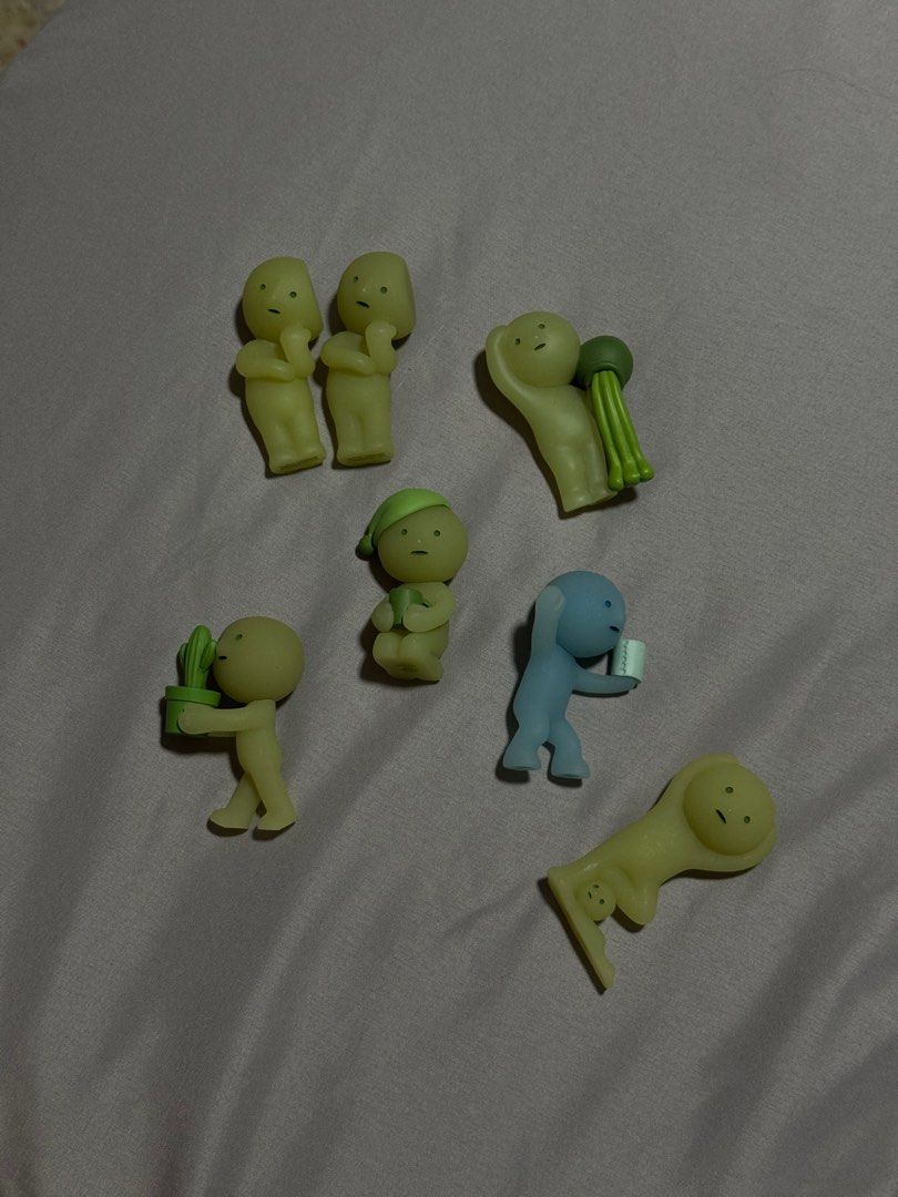 wts smiski figures figurine (Category: Designer & Blind Box Toys) located in Singapore. Submitted by poohx_ (Listing ID 1414139985, Image 1). Description: $10 each! buy 4 and more for free tracked shipping.