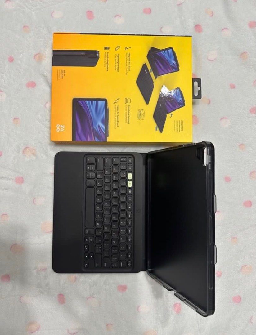 ZAGG Pro Keys 2 iPad Keyboard Case (Category: Cases & Sleeves) located in Manila. Submitted by ronniexb (Listing ID 1414098180, Image 2). Description: - ZAGG Pro Keys 2 keyboard case for iPad - Detachable Bluetooth keyboard - Protective case with drop protection - Built-in stand for multiple viewing angles - Includes original box FOR SALE: ZAGG Pro Keys 2 (iPad NOT included) P3,500 ONLY! For iPad Air 10.9 (4th and 5th gen) and iPad Air 11 (M2 and