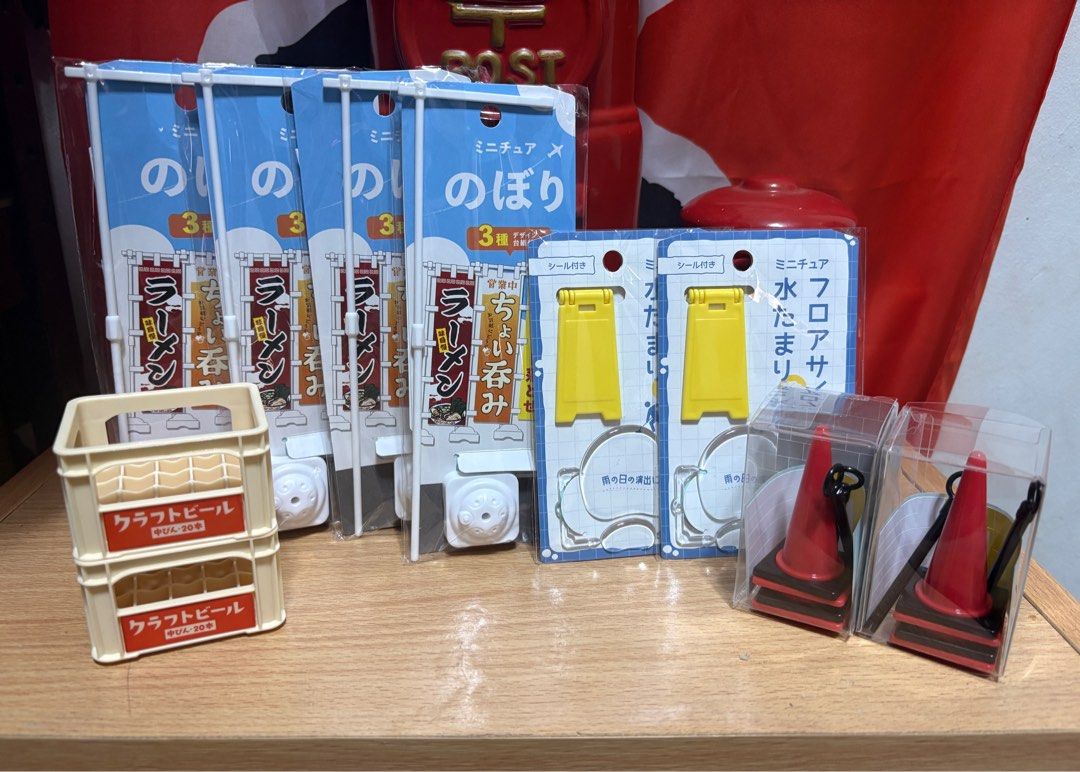 1/12 Scale Miniature Accessories (Category: Vehicle & Diecast Models) located in Manila. Submitted by kdcllcts_ (Listing ID 1414395813, Image 1). Description: 📌 180 each.