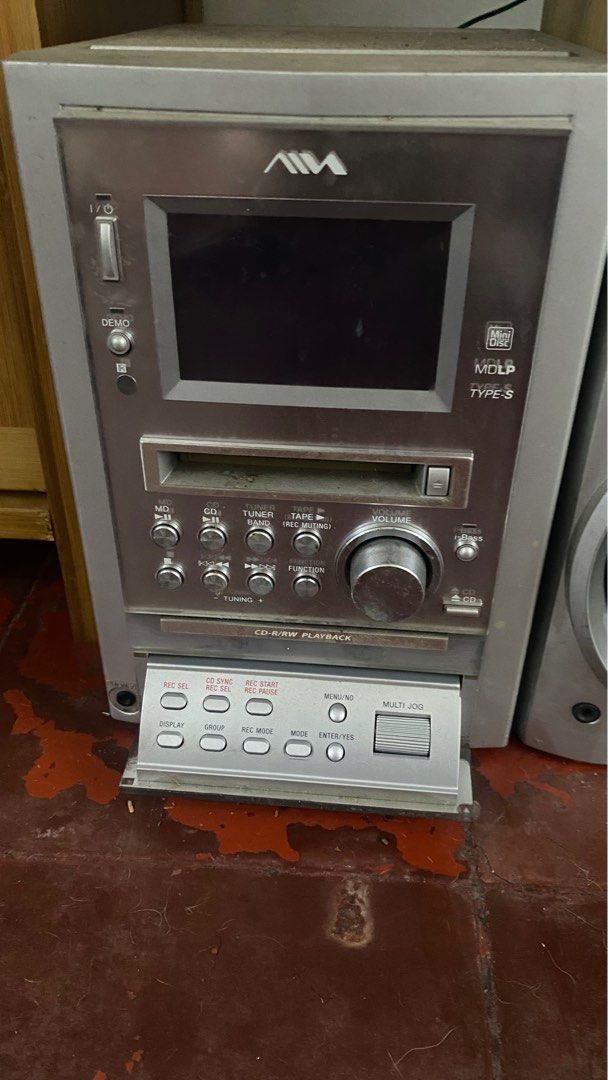 Working Aiwa XR-M621 CD Stereo System (Category: Soundbars, Speakers & Amplifiers) located in Quezon City. Submitted by ccr26 (Listing ID 1414344831, Image 2). Description: Aiwa XR-M621 CD stereo system with two speakers CD-R/RW and cassette playback Cassette head needs cleaning (using a head cleaner cassette tape) Superb audio quality With free transformer Issue: need to replace wires, check speakers. Head (cassette, cd, radio, aux) is working p