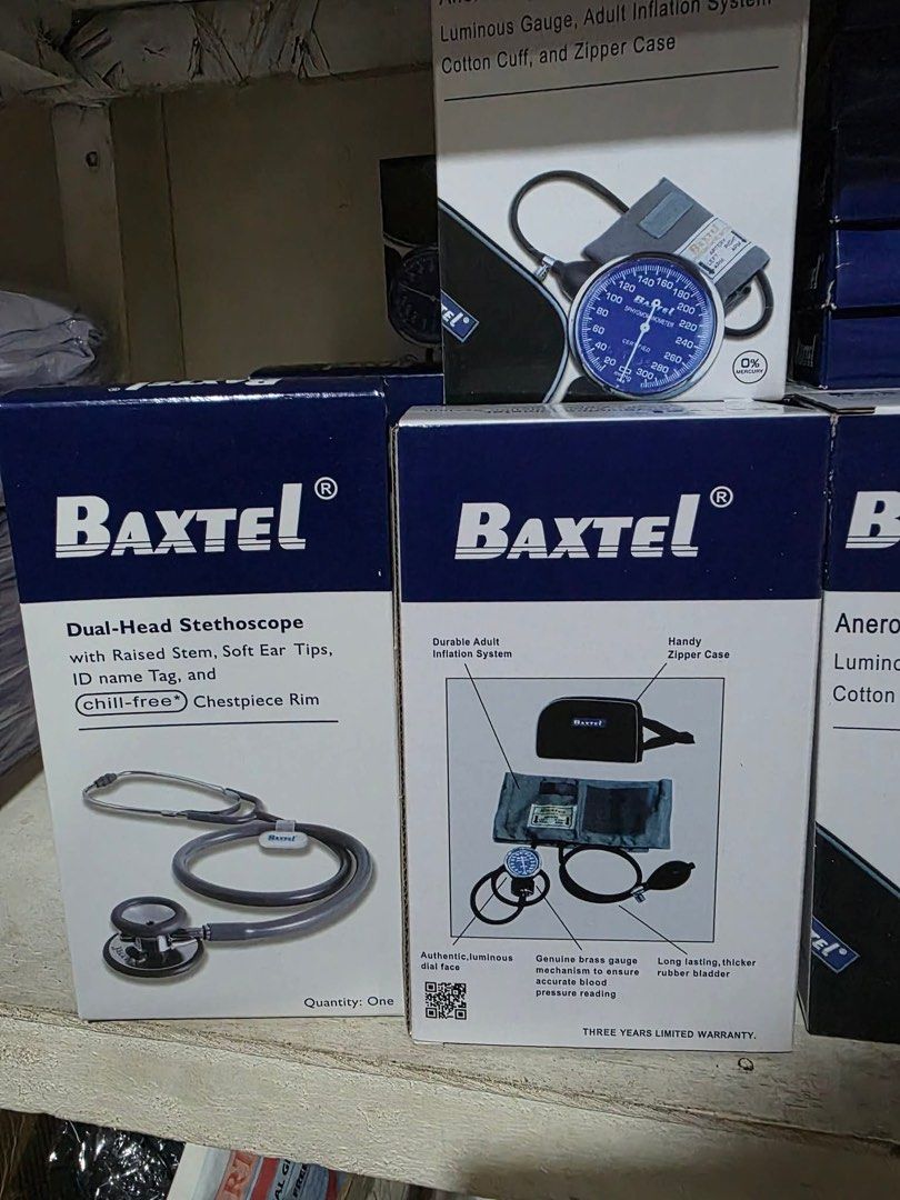 baxtel set (Category: Medical Supplies & Tools) located in Manila. Submitted by yolitacado18248 (Listing ID 1414344493, Image 1). Description: brandnew same day delivery .