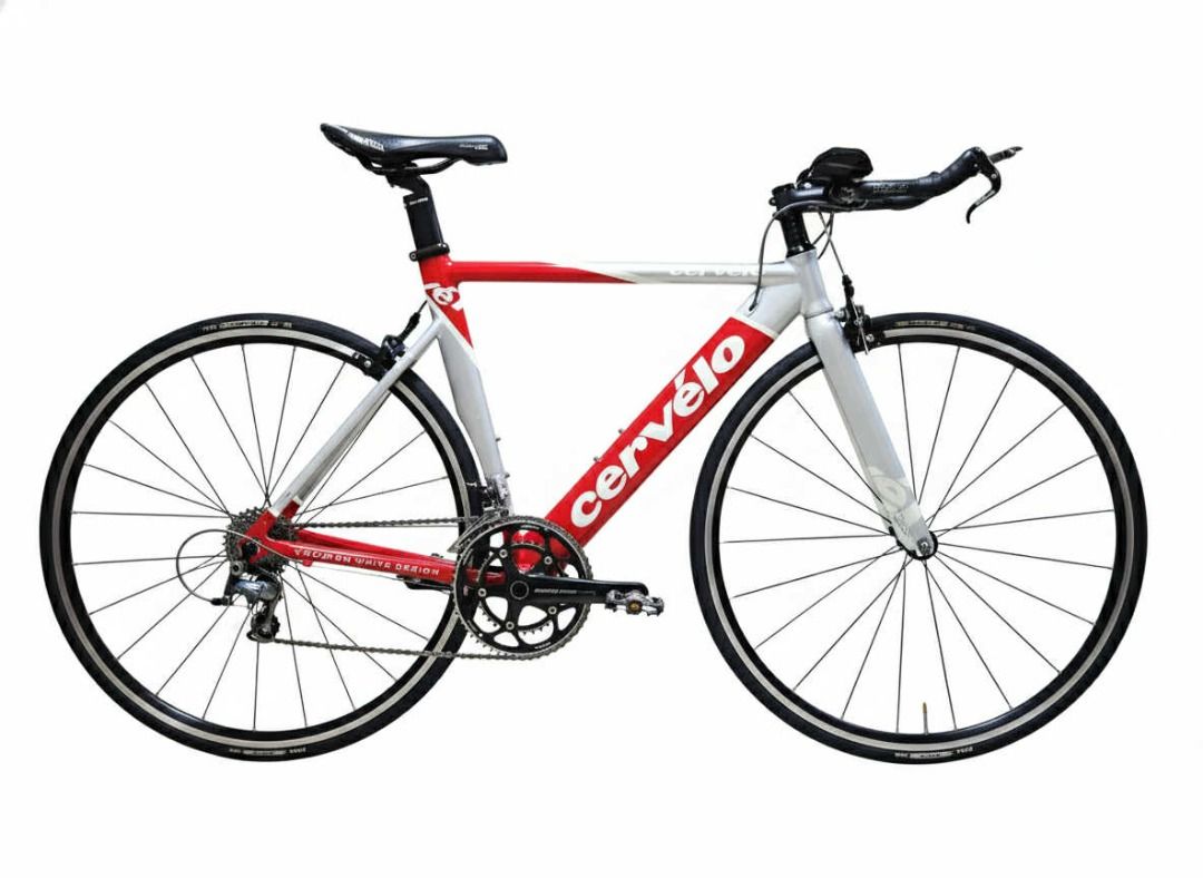 Cervelo P1 SL Triathlon (Category: Bicycles) located in Quezon City. Submitted by thoyo04 (Listing ID 1414292350, Image 1). Description: CERVELO P1 SL Frame - Cervelo aerodynamic aluminum w/Smartwall technology ( size 51) Fork - Cervelo FK15, carbon Rims/Wheels - Shimano R500 (650c: Easton Vista) TiresVittoria Rubino Pro Slick, 700 x 23c Front Derailleur - Shimano Ultegra SL Rear Derailleur - Shimano Ultegra SL Rear Cogs - Shimano Ultegra, 10-spe