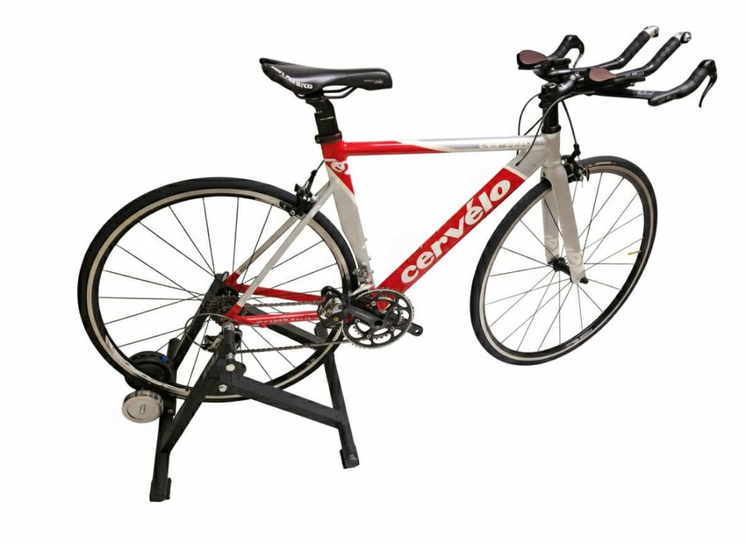 Cervelo P1 SL Triathlon (Category: Bicycles) located in Quezon City. Submitted by thoyo04 (Listing ID 1414292350, Image 2). Description: CERVELO P1 SL Frame - Cervelo aerodynamic aluminum w/Smartwall technology ( size 51) Fork - Cervelo FK15, carbon Rims/Wheels - Shimano R500 (650c: Easton Vista) TiresVittoria Rubino Pro Slick, 700 x 23c Front Derailleur - Shimano Ultegra SL Rear Derailleur - Shimano Ultegra SL Rear Cogs - Shimano Ultegra, 10-spe