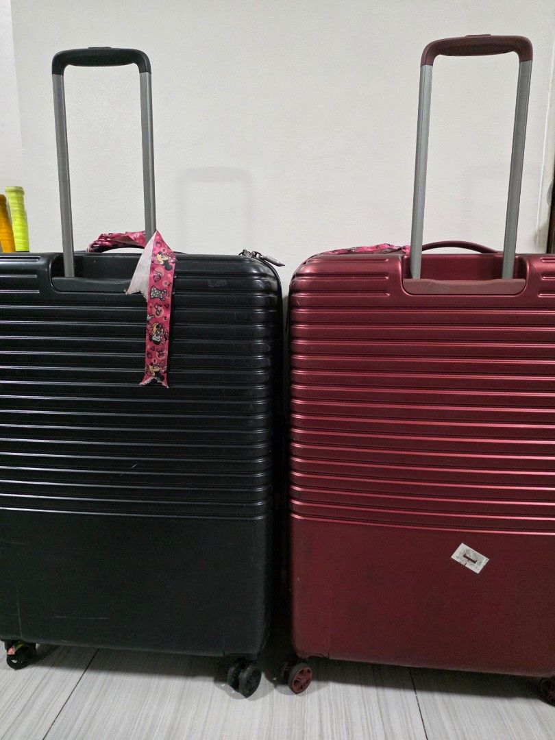 Delsey Luggage Large (Category: Luggage) located in Quezon City. Submitted by --ro-- (Listing ID 1414344719, Image 3). Description: Delsey Luggage Large 1 Black - SOLD‼️ 1 Red Pickup @ New Manila, QC.