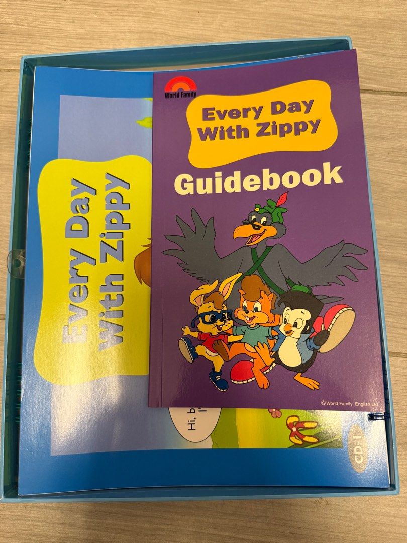 Disney world of English Everyday with Zippy 迪士尼英語學習套裝