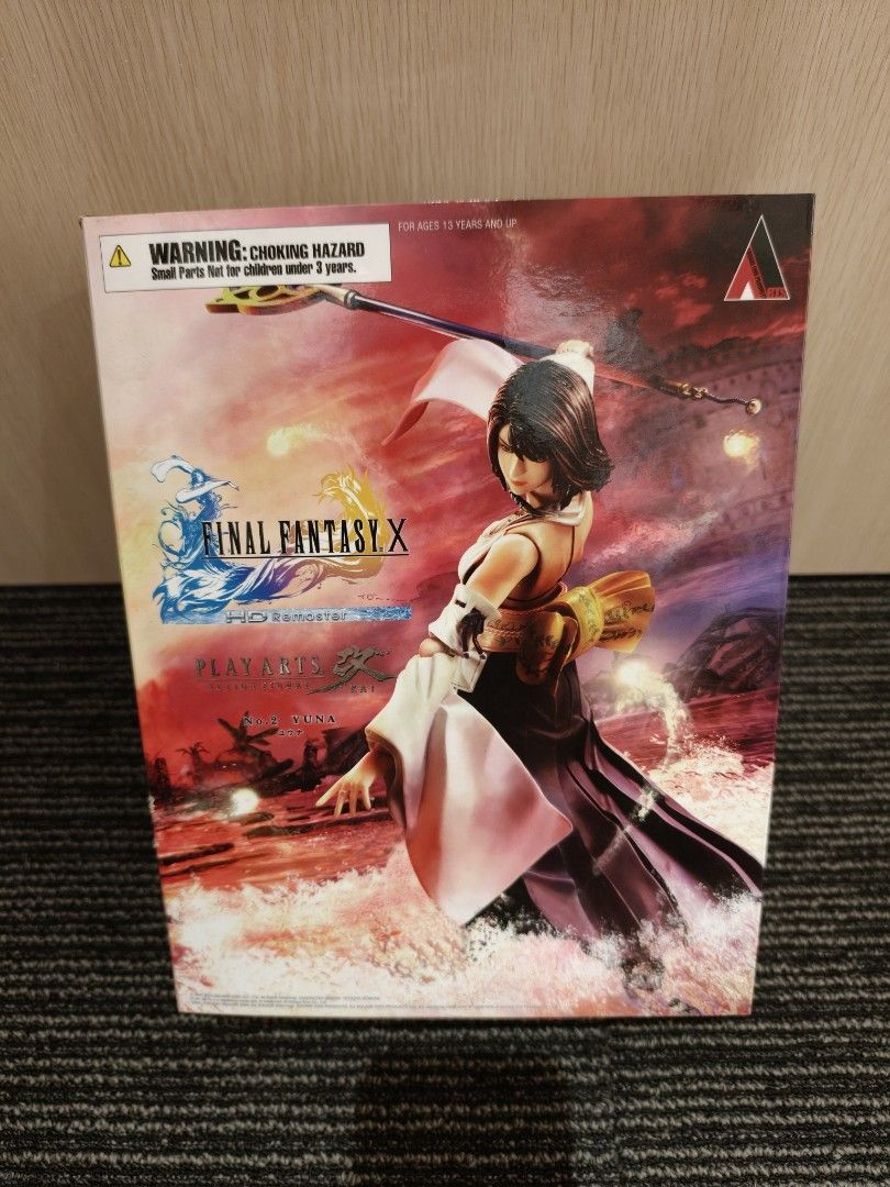 Play Arts Kai Final Fantasy X HD Remaster Yuna (Category: Figurines & Statues) located in Makati City. Submitted by veilstyle (Listing ID 1414275268, Image 1). Description: Play Arts Kai Final Fantasy X HD Remaster Yuna - Brand new in Box - Sealed.