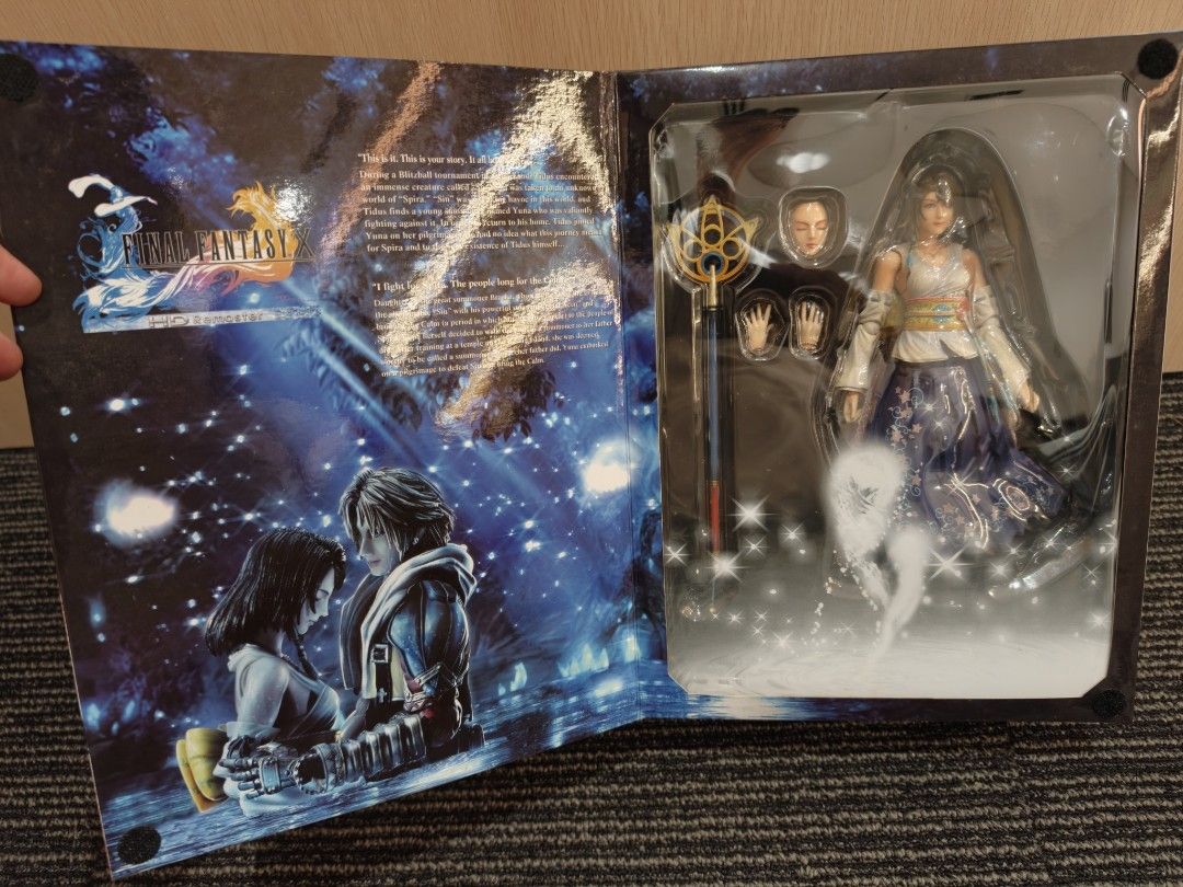 Play Arts Kai Final Fantasy X HD Remaster Yuna (Category: Figurines & Statues) located in Makati City. Submitted by veilstyle (Listing ID 1414275268, Image 2). Description: Play Arts Kai Final Fantasy X HD Remaster Yuna - Brand new in Box - Sealed.