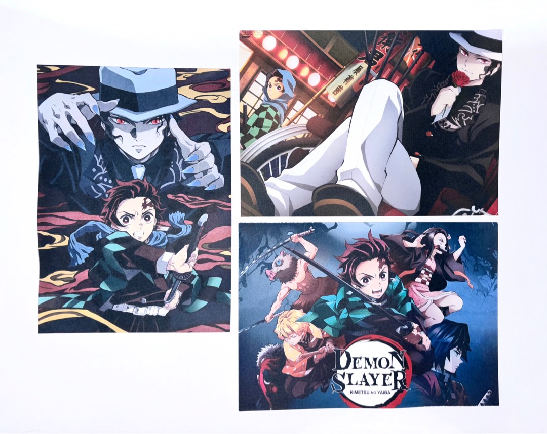Free claim Demon Slayer Anime Poster SET, Hobbies & Toys, Memorabilia ...